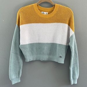 Hollister Color Block Sweater